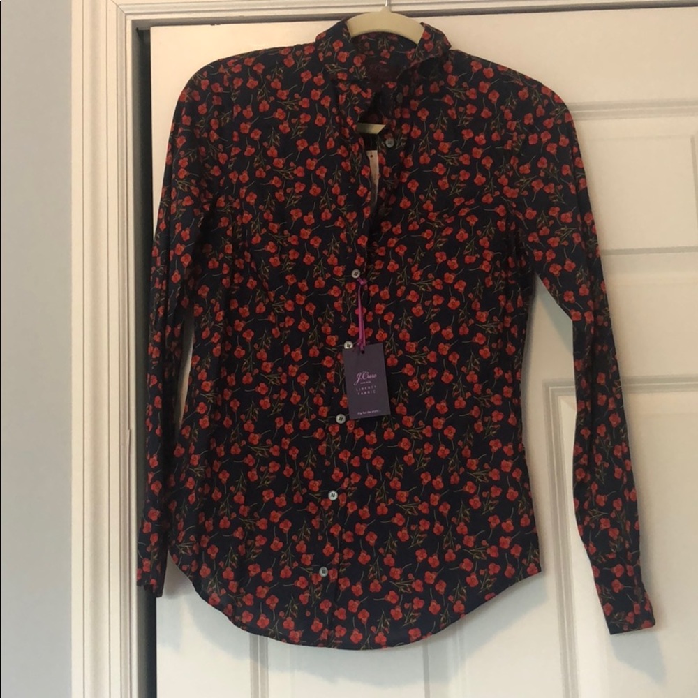 J crew button up